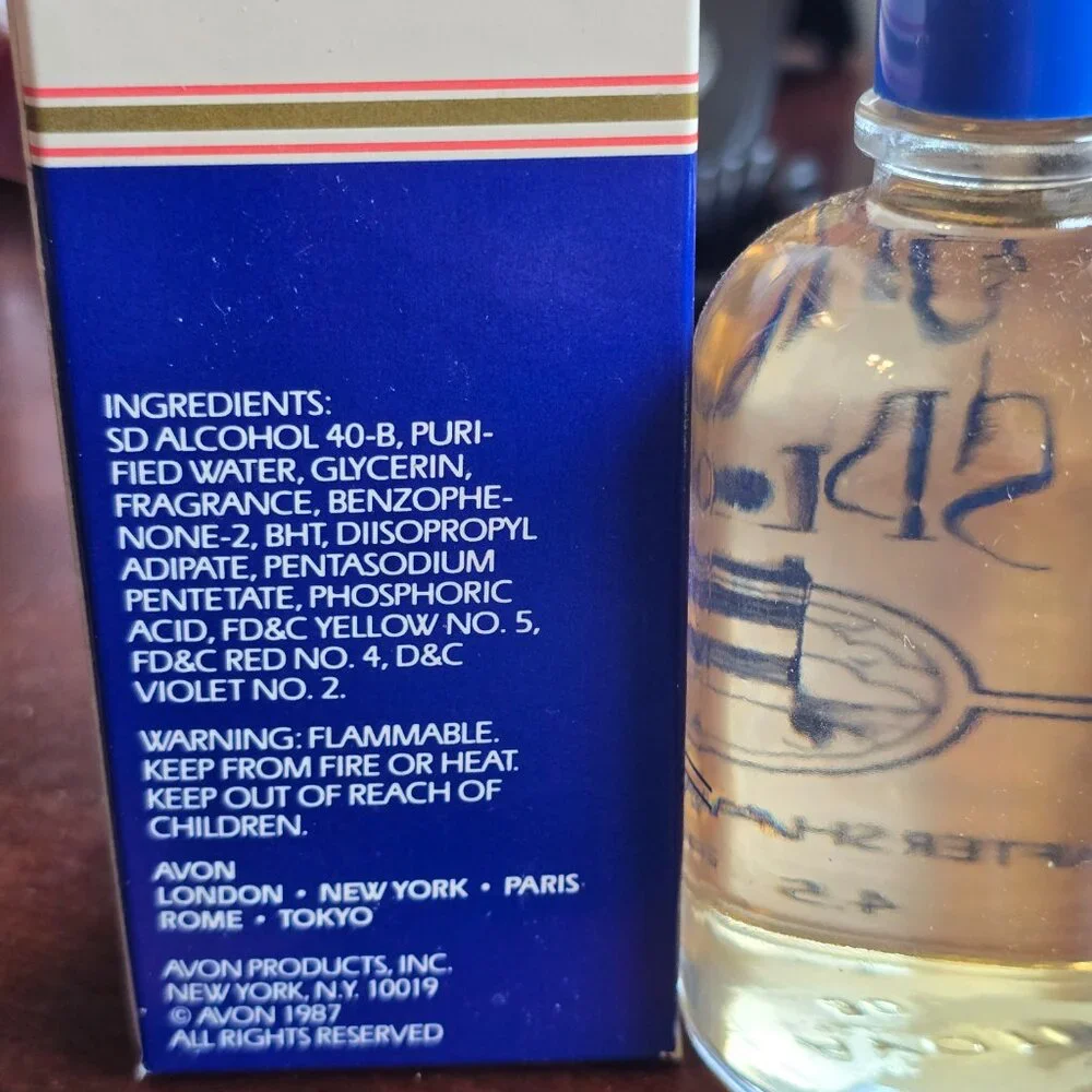 New In Box (NIB) Vintage 1987 Avon Brisk Spice After Shave Lotion - 4.5 fl oz